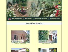 Tablet Screenshot of locations-gites-six-fours.com